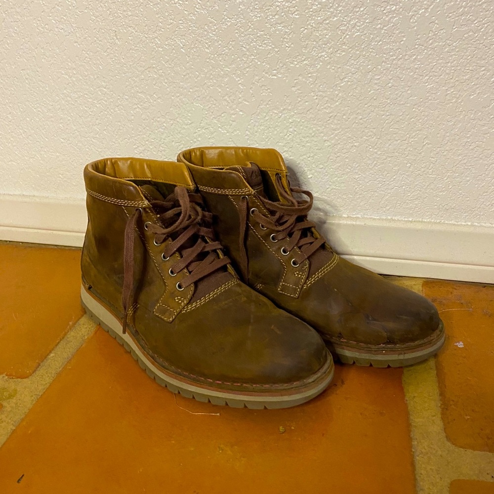 Clarks work boots